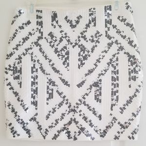 Express Sequin Skirt